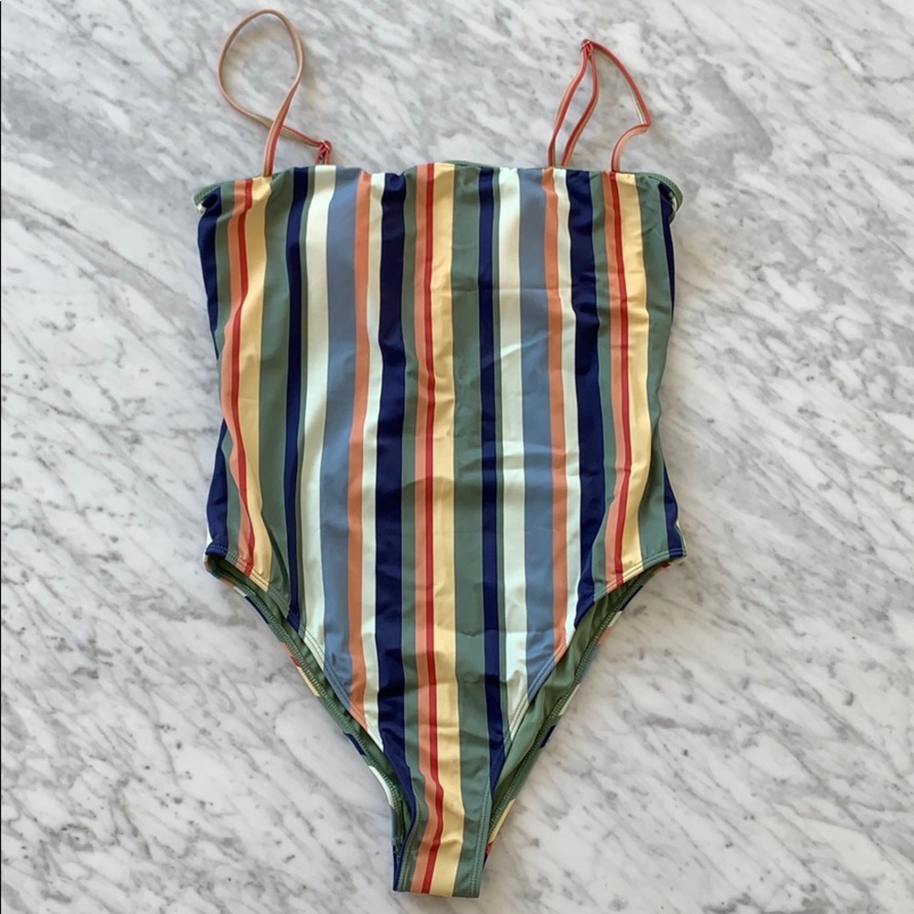 Pacsun Striped One Piece